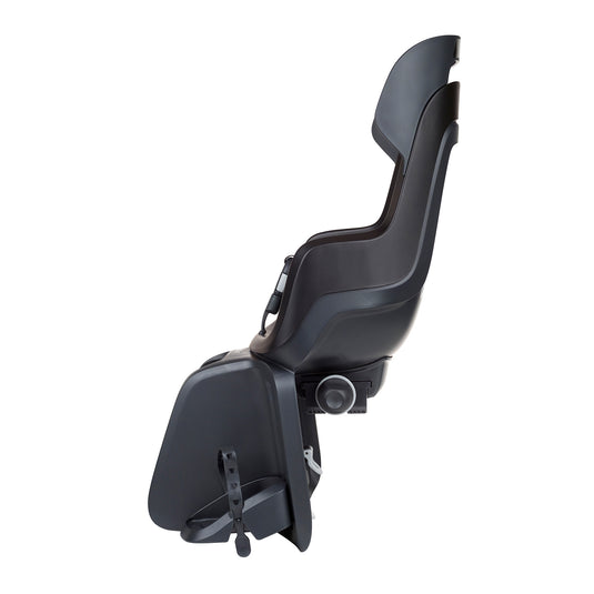 Kinderzitje achter Bobike Go Maxi met dragerbevestiging - urban black