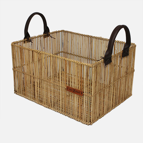 Kratmand L met leren hengsels