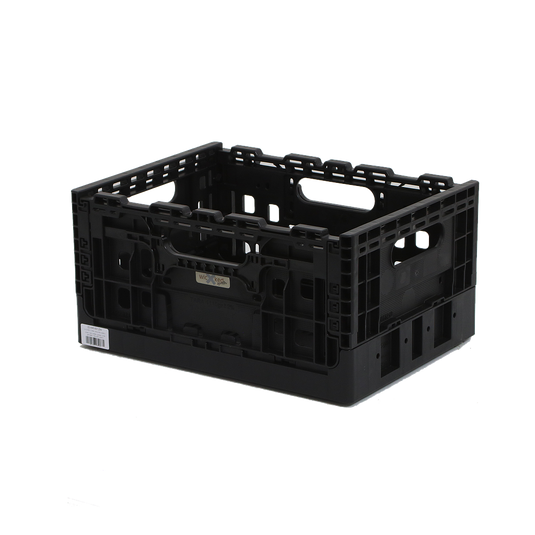 Smart Crate zwart (recycled plastic)