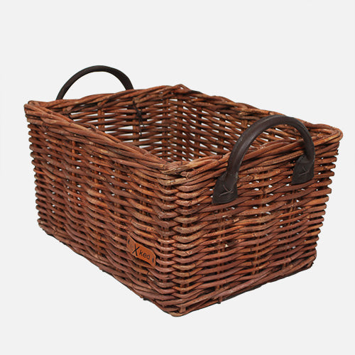 Kratmand L met leren hengsels